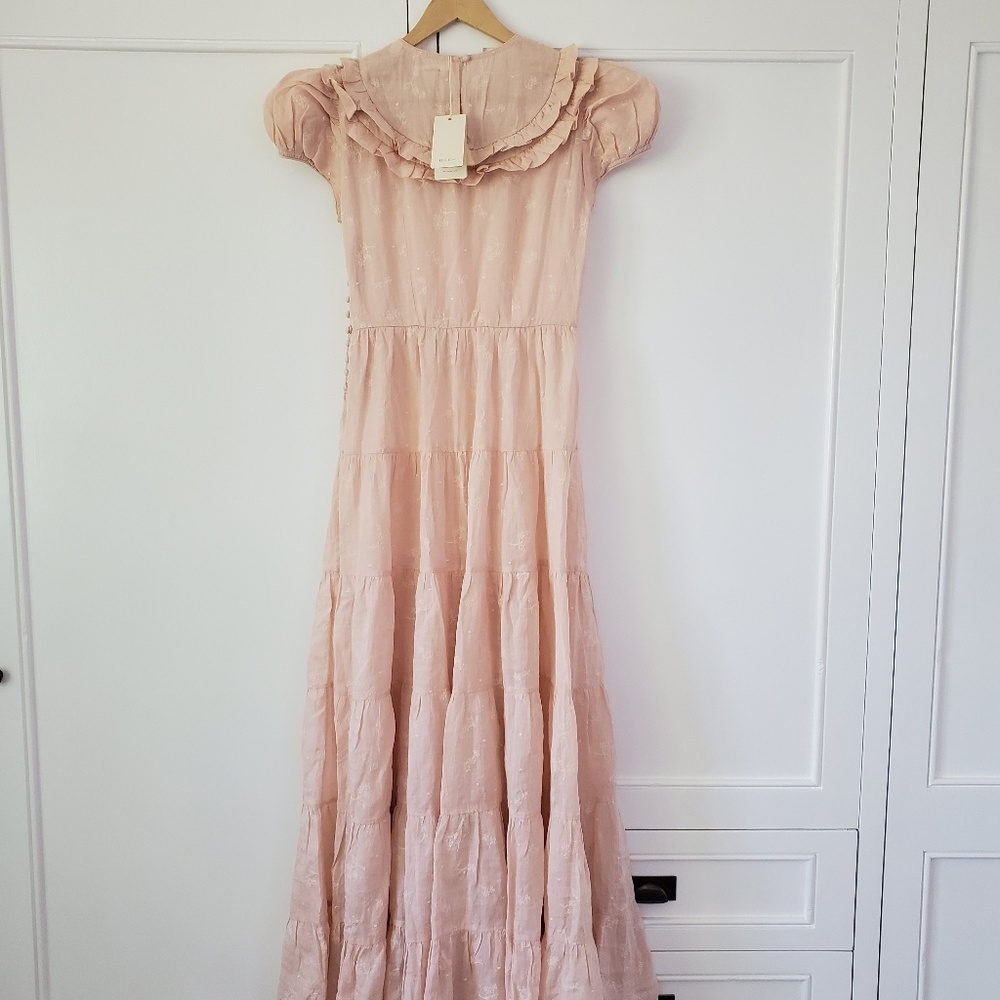 DOEN MALA DRESS Gown in mallow / Size XS  (NWT) - Picture 6 of 8